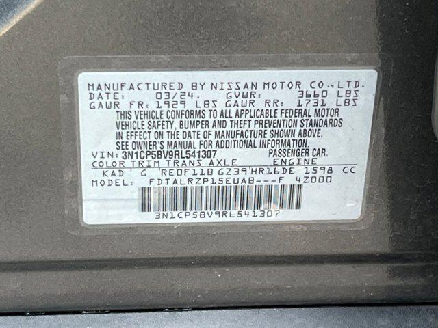 used 2024 Nissan Kicks car, priced at $16,593