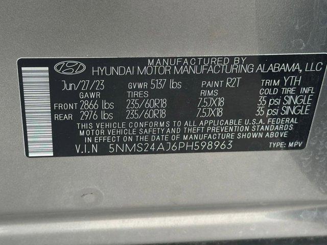 used 2023 Hyundai Santa Fe car, priced at $19,556