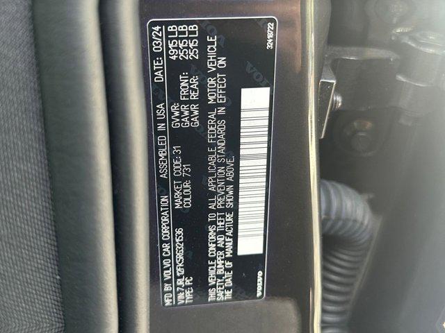 used 2024 Volvo S60 car, priced at $25,623