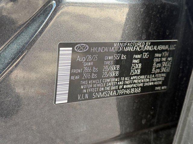used 2023 Hyundai Santa Fe car, priced at $19,992