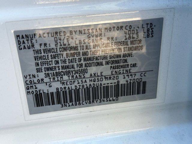 used 2024 Nissan Sentra car, priced at $16,011