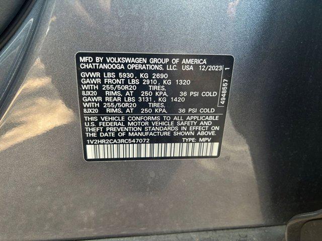 used 2024 Volkswagen Atlas car, priced at $32,181