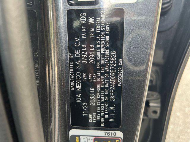 used 2024 Kia Forte car, priced at $16,729