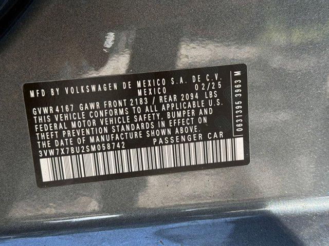 used 2025 Volkswagen Jetta car, priced at $20,362