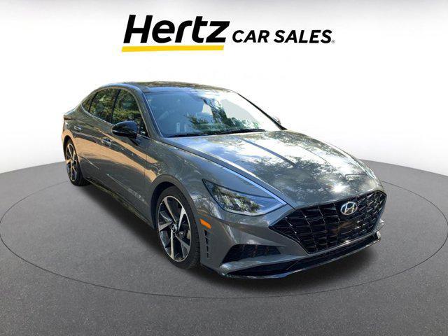 used 2021 Hyundai Sonata car, priced at $17,604