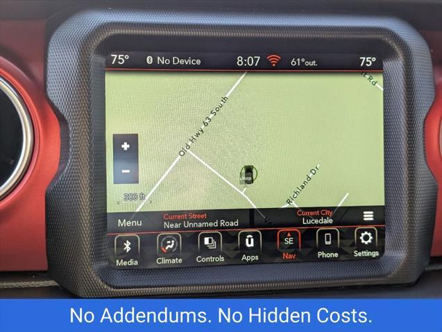 used 2021 Jeep Wrangler Unlimited car, priced at $38,999