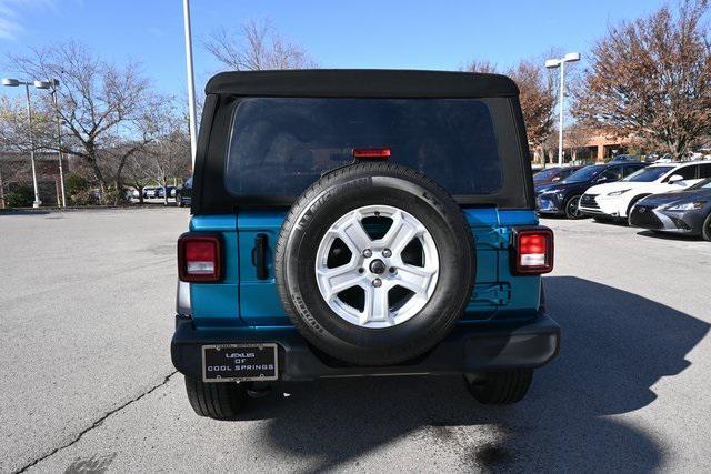 used 2020 Jeep Wrangler Unlimited car, priced at $25,752