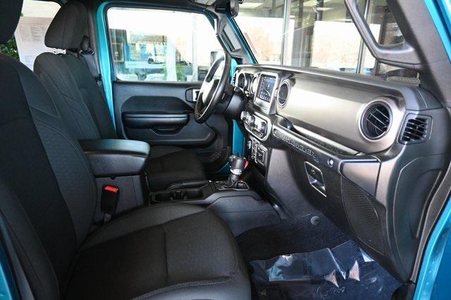 used 2020 Jeep Wrangler Unlimited car, priced at $25,752