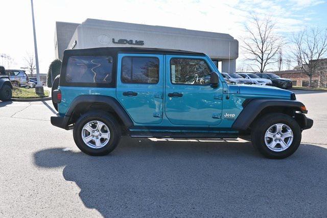 used 2020 Jeep Wrangler Unlimited car, priced at $25,752