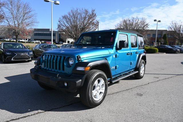 used 2020 Jeep Wrangler Unlimited car, priced at $25,752