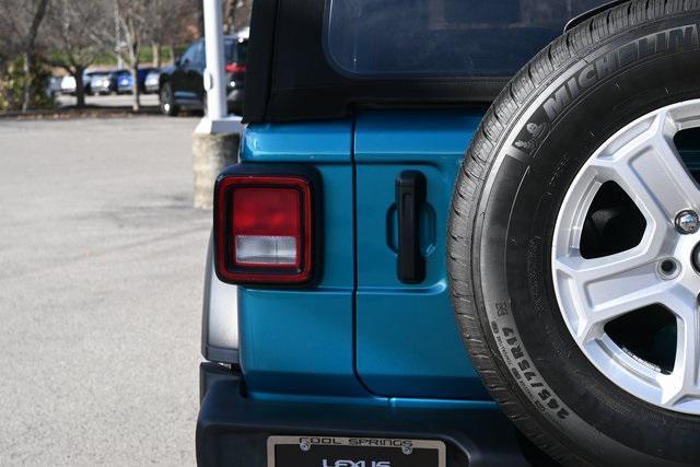 used 2020 Jeep Wrangler Unlimited car, priced at $25,752