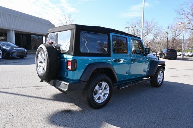used 2020 Jeep Wrangler Unlimited car, priced at $25,752