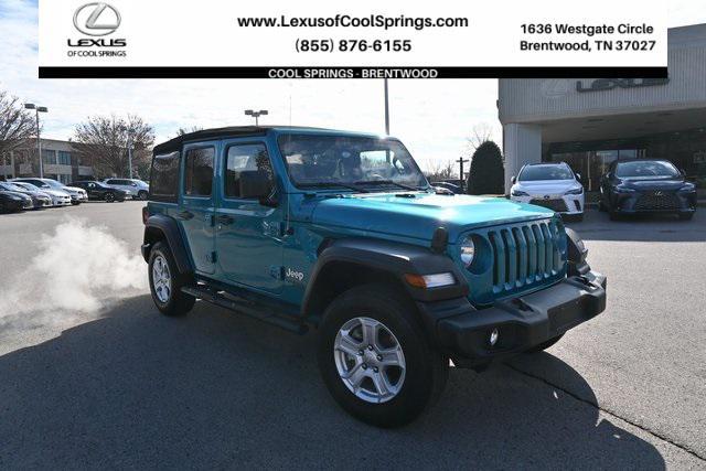 used 2020 Jeep Wrangler Unlimited car, priced at $25,752