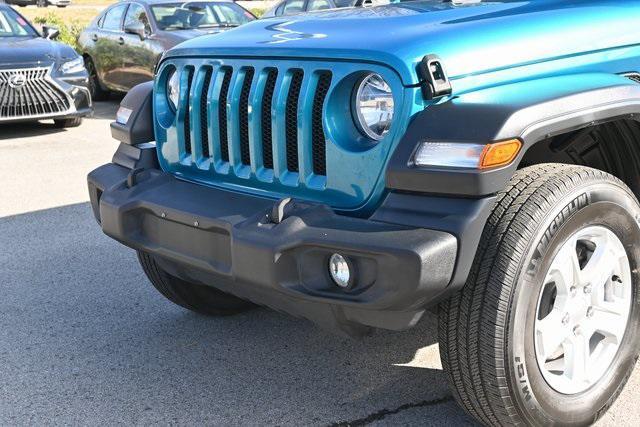 used 2020 Jeep Wrangler Unlimited car, priced at $25,752