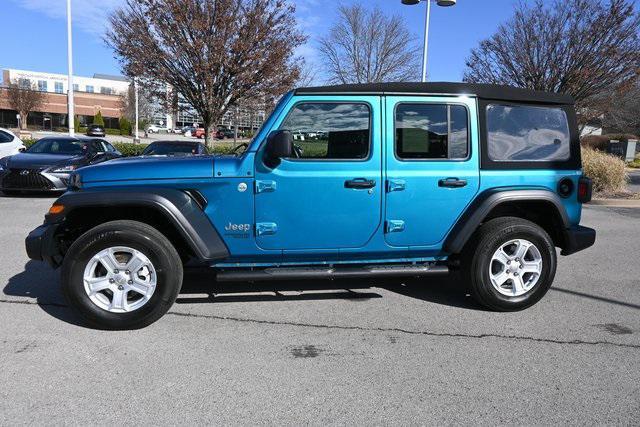 used 2020 Jeep Wrangler Unlimited car, priced at $25,752