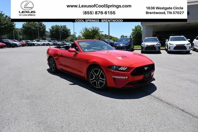 used 2018 Ford Mustang car, priced at $23,983