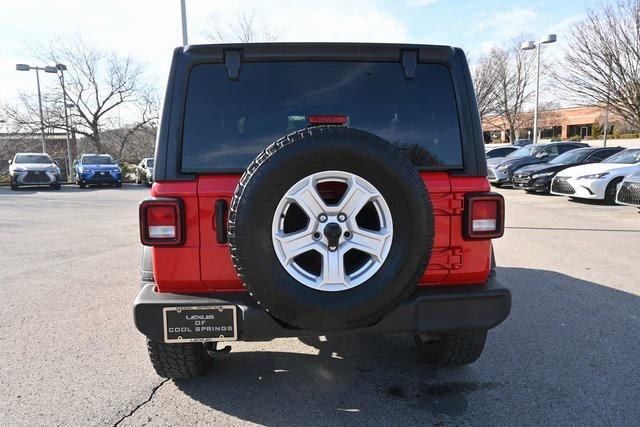 used 2021 Jeep Wrangler car, priced at $26,988