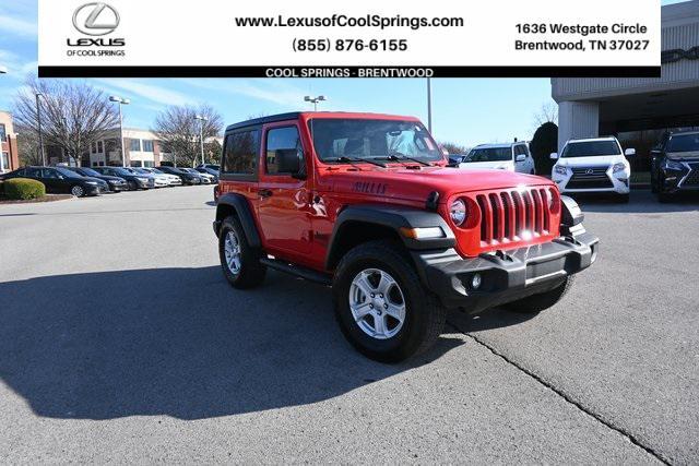 used 2021 Jeep Wrangler car, priced at $26,988