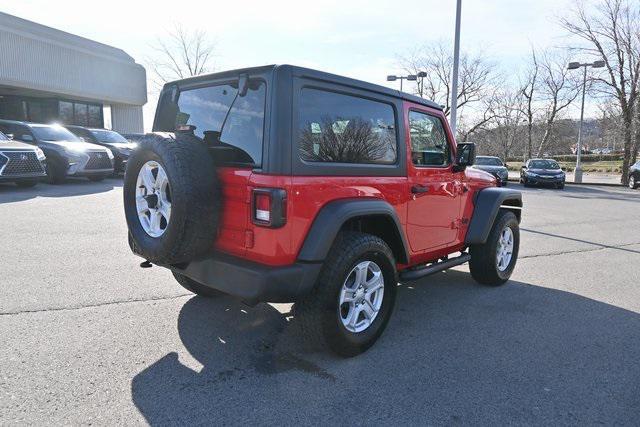 used 2021 Jeep Wrangler car, priced at $26,988