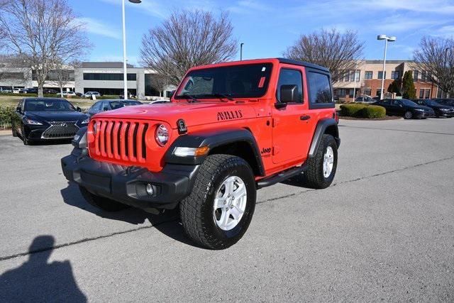 used 2021 Jeep Wrangler car, priced at $26,988