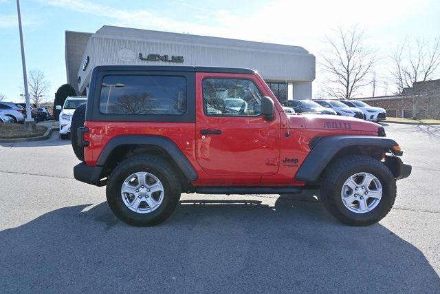 used 2021 Jeep Wrangler car, priced at $26,988