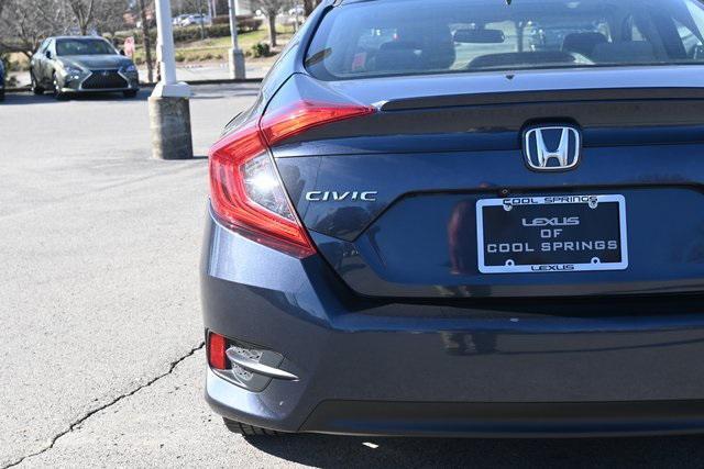 used 2017 Honda Civic car, priced at $16,823