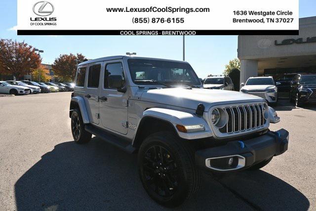 used 2024 Jeep Wrangler 4xe car, priced at $33,461