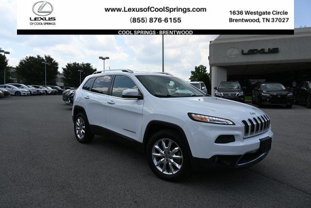 used 2015 Jeep Cherokee car, priced at $14,308