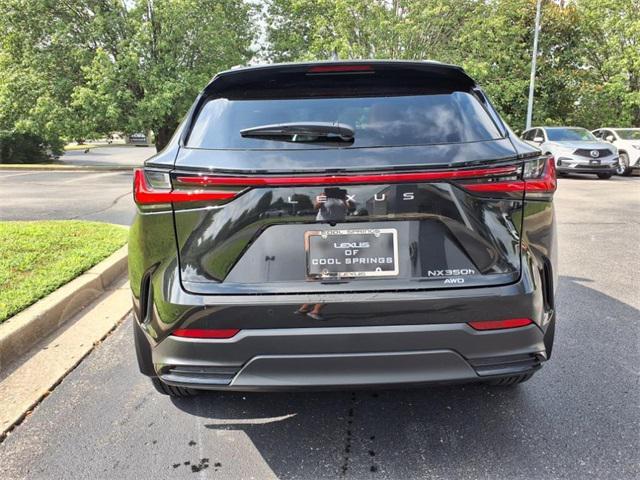 new 2025 Lexus NX 350h car, priced at $57,485