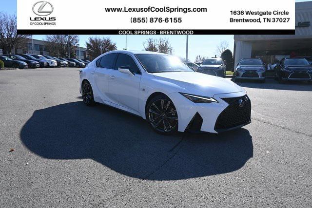 used 2024 Lexus IS 350 car, priced at $46,885