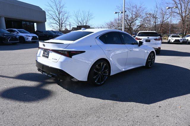 used 2024 Lexus IS 350 car, priced at $46,885