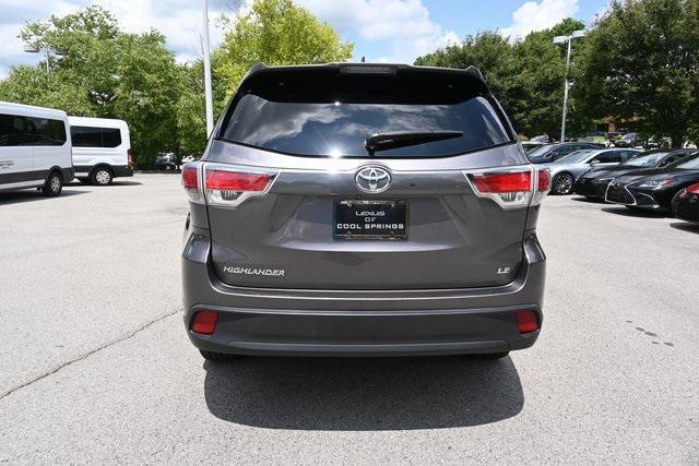 used 2015 Toyota Highlander car, priced at $18,039