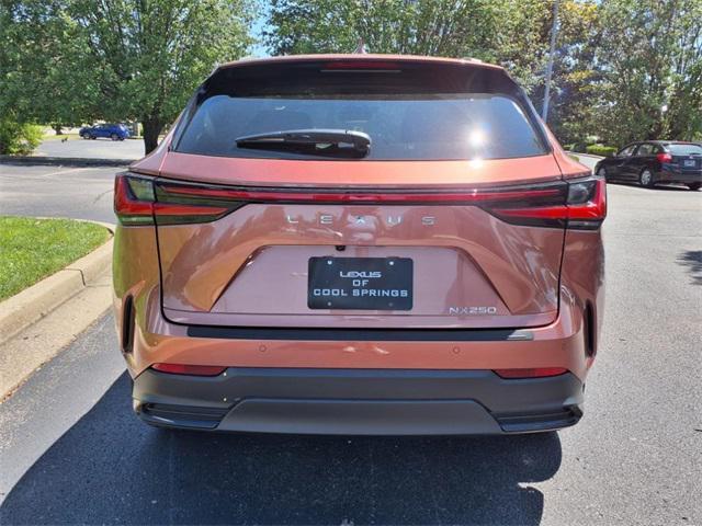 new 2025 Lexus NX 250 car, priced at $43,265