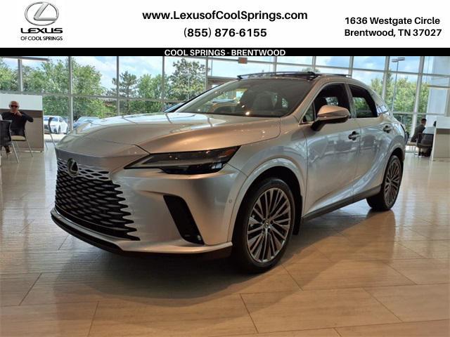 new 2025 Lexus RX 450h+ car, priced at $77,864