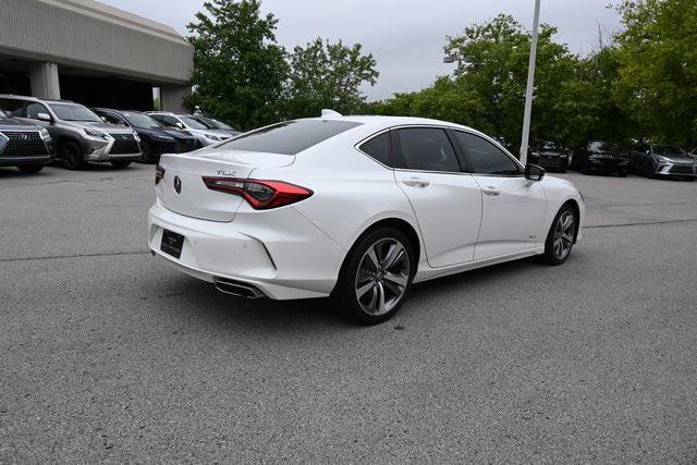 used 2021 Acura TLX car, priced at $33,620