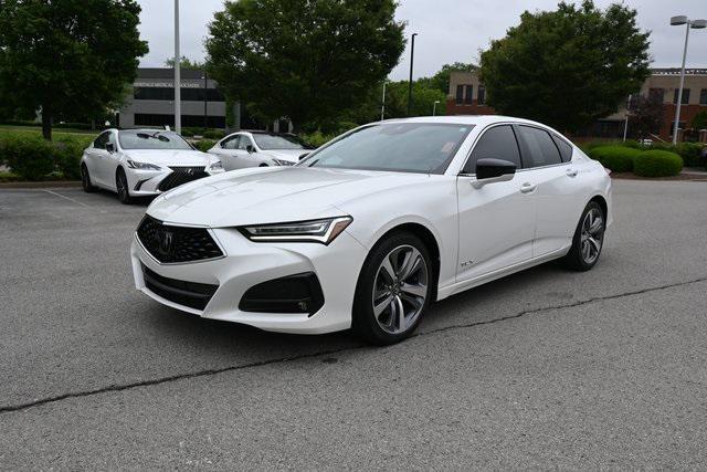 used 2021 Acura TLX car, priced at $33,620