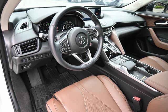 used 2021 Acura TLX car, priced at $33,620