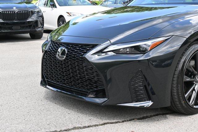 used 2025 Lexus IS 350 car, priced at $48,885