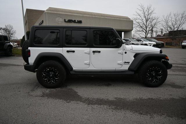 used 2024 Jeep Wrangler car, priced at $33,072