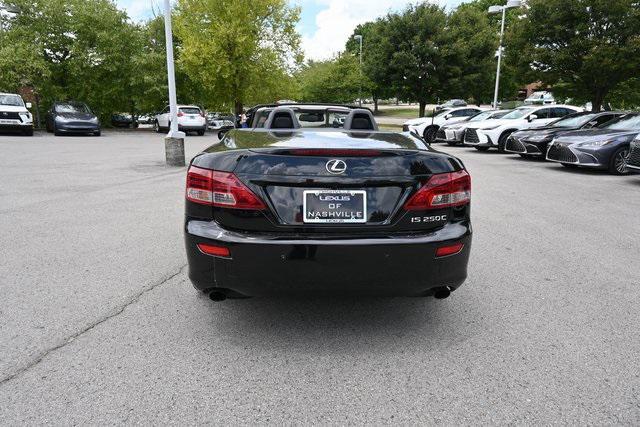 used 2011 Lexus IS 250C car, priced at $14,983