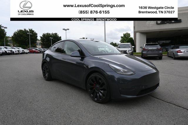 used 2021 Tesla Model Y car, priced at $30,250