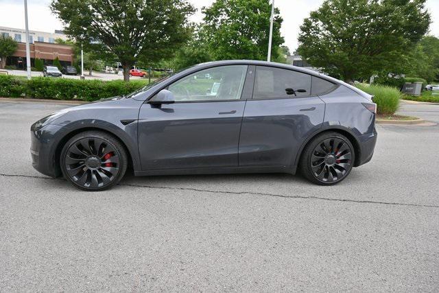 used 2021 Tesla Model Y car, priced at $30,250