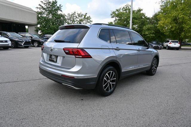 used 2021 Volkswagen Tiguan car, priced at $21,778