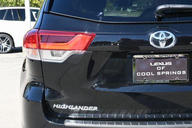 used 2018 Toyota Highlander car, priced at $28,695