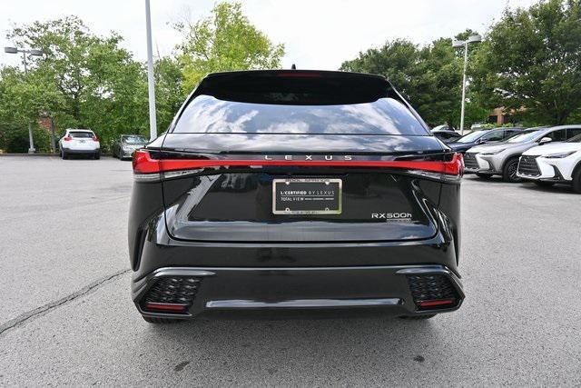 used 2024 Lexus RX 500h car, priced at $70,889