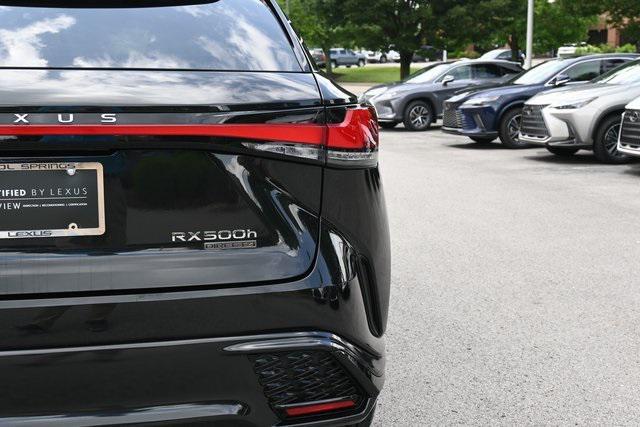 used 2024 Lexus RX 500h car, priced at $70,889