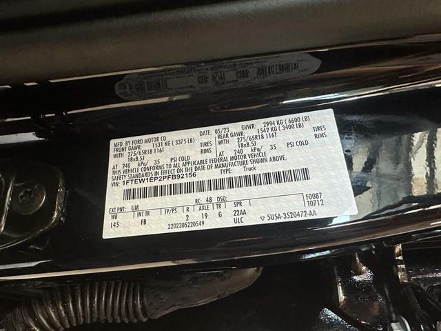 used 2023 Ford F-150 car, priced at $41,965