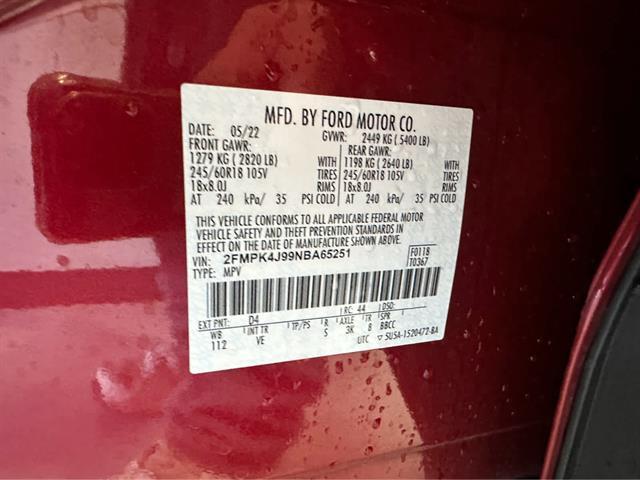used 2022 Ford Edge car, priced at $25,299