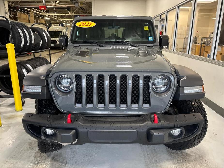 used 2021 Jeep Wrangler Unlimited car, priced at $32,725