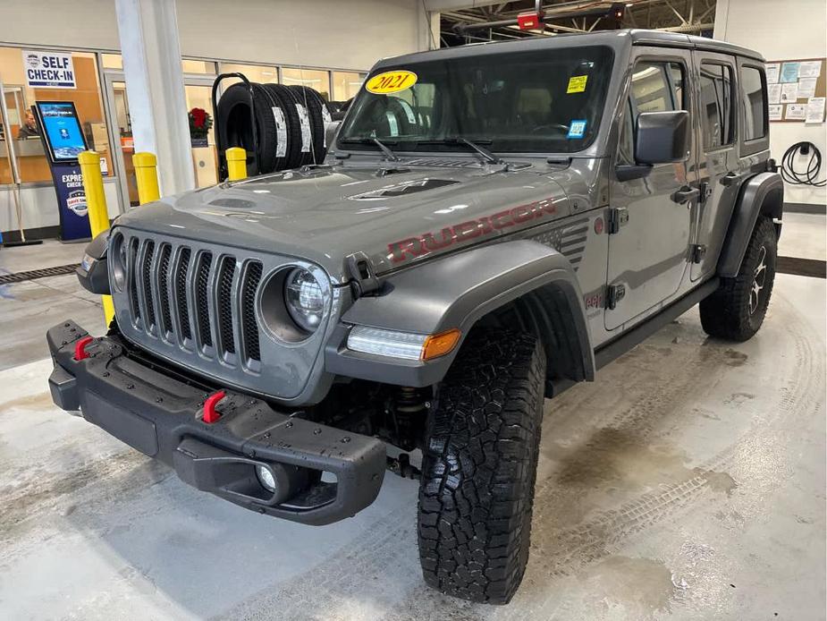 used 2021 Jeep Wrangler Unlimited car, priced at $32,725